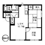 コンフォート新保の間取り画像