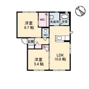 K．D．Y新市の間取り画像
