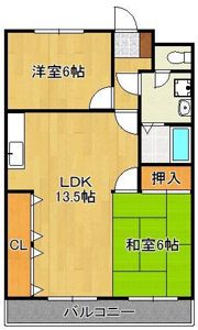ロイヤルメゾンの間取り画像