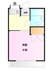 フジミシティの間取り画像