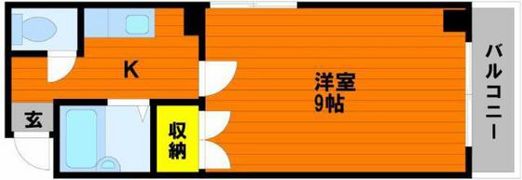 ビッグバーンズマンション清輝橋の間取り画像