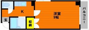 ビッグバーンズマンション清輝橋の間取り画像