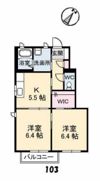 グレースメゾン湊 F棟の間取り画像
