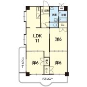 こりーな京町の間取り画像