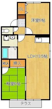 オーク高須 A棟の間取り画像