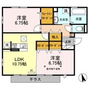 ロイヤルティアラⅢの間取り画像