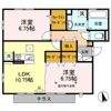 ロイヤルティアラⅢの間取り画像