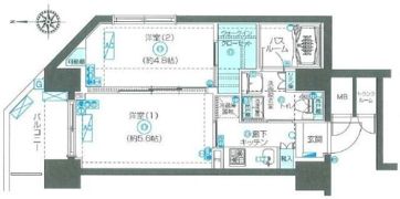 フェニックス品川小山の間取り画像