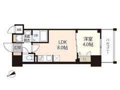 S-RESIDENCE鶴見町altanoの間取り画像