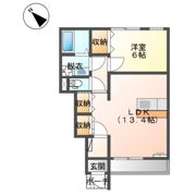 フルハウス板垣の間取り画像