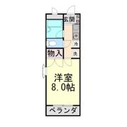 カースル御影の間取り画像