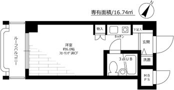 ライオンズステーションプラザ杉田の間取り画像