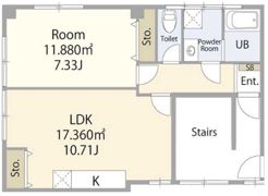 リナーシタ住吉の間取り画像