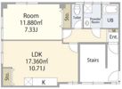 リナーシタ住吉の間取り画像
