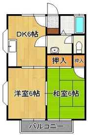 ルミエール曙の間取り画像