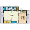 大六天マンションの間取り画像