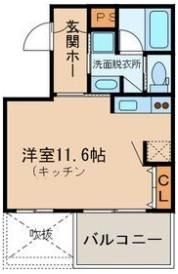 ミラージュにおの浜の間取り画像