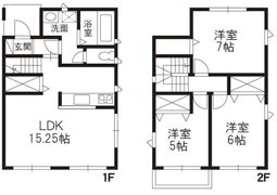 ブルーメ Dの間取り画像