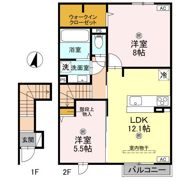 クレストの間取り画像