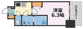 フォーリアライズ大阪ミッテの間取り画像