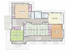横須賀市長坂 賃貸戸建の間取り画像