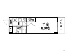 ビューライフ六甲の間取り画像