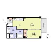 オルキス北千住の間取り画像