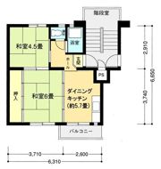 浦賀第2 7号棟の間取り画像