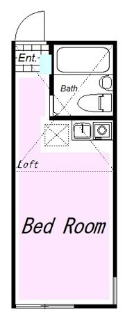 ブルーミー川崎の間取り画像