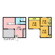 ラグエクリュの間取り画像
