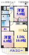 クレスト南町の間取り画像