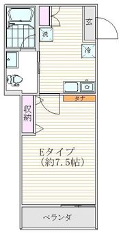 FUUWA船橋本町の間取り画像