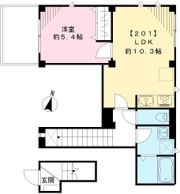 ソラーナ新宿の間取り画像