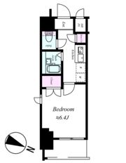 レクシオシティ王子神谷の間取り画像