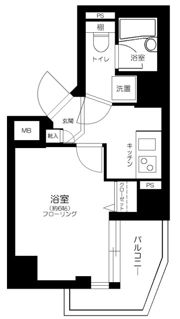 ガーラ文京本駒込の間取り画像