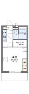 レオパレス花の間取り画像