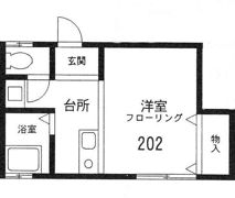 レピルームの間取り画像