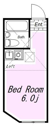 ユナイト小机グレートギャッピーの間取り画像