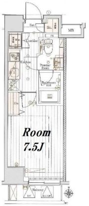 メイクスデザイン町屋の間取り画像