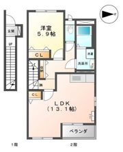 エクセールハウス大泉の間取り画像