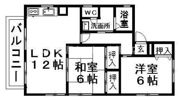 エンペサールの間取り画像