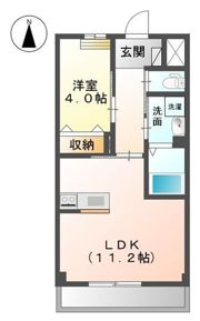 ブルーガーデンの間取り画像