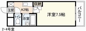 第3コーポ古屋の間取り画像