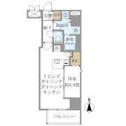 ラ・アトレレジデンス京都の間取り画像