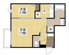 月光江波東弐番館の間取り画像