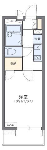 レオパレスT＆Kの間取り画像