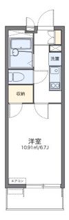 レオパレスリモーネ6の間取り画像