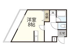 セントフォレスト北長瀬の間取り画像