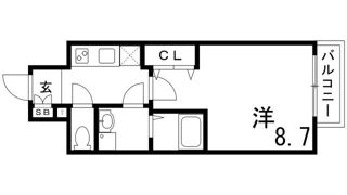 ファーストステージ神戸ハーバーランドの間取り画像