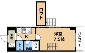 シャン・ド・フルール竹村の間取り画像